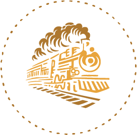 Sello del Museo del Ferroviario de Cistierna